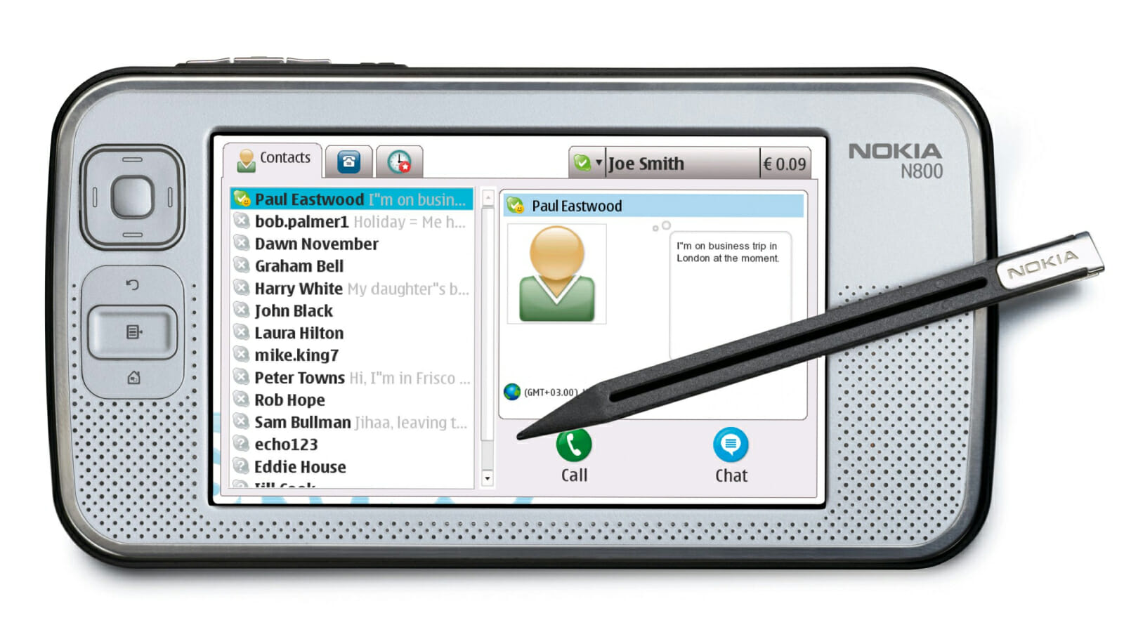 Skype for Nokia N800